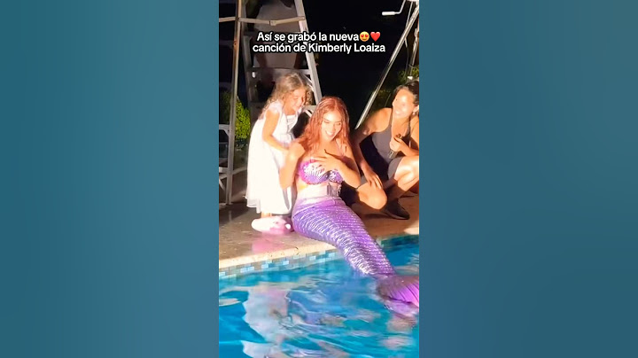 KIMBERLY SIRENA SE VIO TAN HERMOSA 😍❤️ | #jukilop #shorts #viral