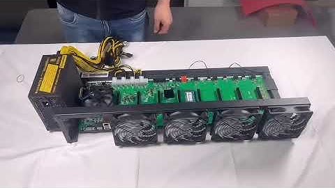 Soontech 8 gpu mining rig