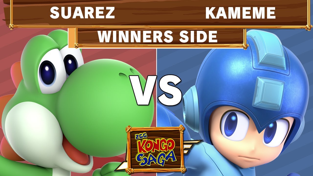 Kongo Saga - Suarez (Yoshi) Vs. R2G | Kameme (Mega Man) Winners Side - Smash Ultimate