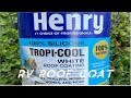 Henrys RV Roof Coat. Thick 100% Silicone