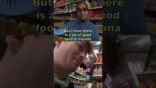 Searching for achar in Guyanese grocery store