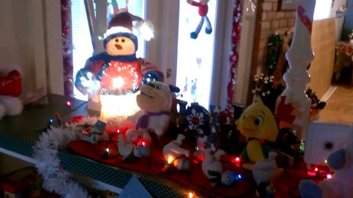 The Pilcher's Christmas display!