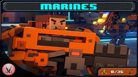 8-Bit Invaders Marines Campaign - Alien Swarm