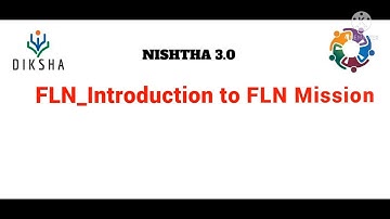 Nishtha 3.0 FLN_Introduction to FLN Mission || Module No 1 Answers English Medium