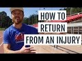 How To Return To Running After Injury