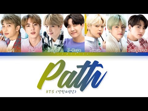 BTS - Path (방탄소년단 - 길) [Color Coded Lyrics/Han/Rom/Eng/가사]