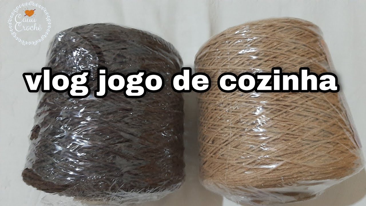 vlogdecroche jogo de cozinha crochê preto e branco perfeito de Lindo ❤️😍 