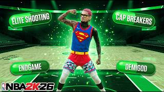 NEW *MANIPULATED CAP BREAKER* ENDGAME 6'8 GUARD BUILD on NBA 2K26