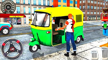Offline Tuk Tuk Driving #07- Rickshaw Auto Driver Simulator - Android Gameplay