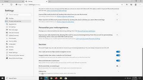How to Disable Address Bar Search Suggestions in Microsoft Edge