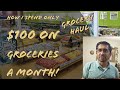 Cost of living in Canada | HOW I SPEND ONLY $100 ON GROCERIES A MONTH! (Per Person)#groceryhaul