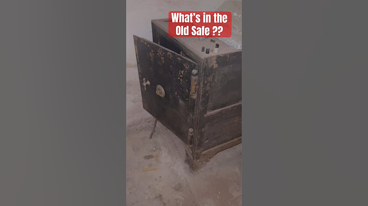 What is in This Old Safe? Coins? Gold? Cash? #safe #treasure #shorts