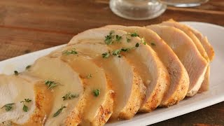 Not just for holidays, jennie-o oven ready turkey breast can be cooked
from frozen and is on your dinner table only 1 hour 45 minutes later!