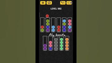 ball sort puzzle level 692