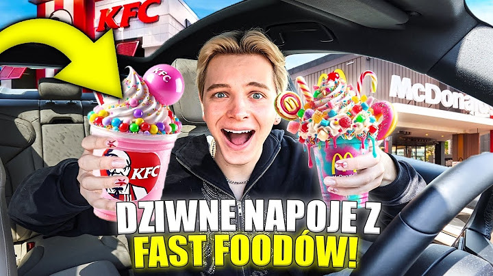 TESTUJĘ DZIWNE NAPOJE Z FAST FOODÓW 😱 | Dominik Rupiński