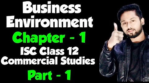 Business Environment | Features of Business Environment| ISC Class 12 Commerce |