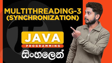 Java Tutorial - 43 | Multithreading - 3 | Synchronization | Sinhala