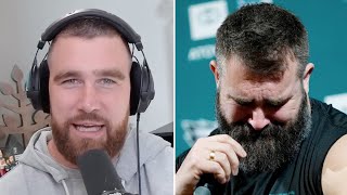 Travis Kelce REACTS to Jason’s Emotional Speech About Kylie Kelce During NFL Retirement Conference