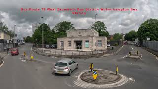 Bus Route 79 West Bromwich To Wolverhampton    4K
