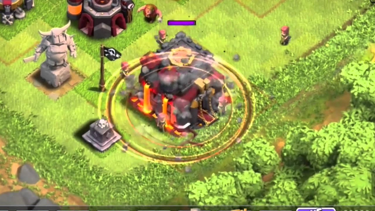 Clash of Clans Update - Earthquake Spell