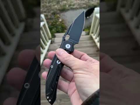 Bestech Exploit collaboration with Todd Knife & Tool Co. Amazing front flipper design with s35vn.