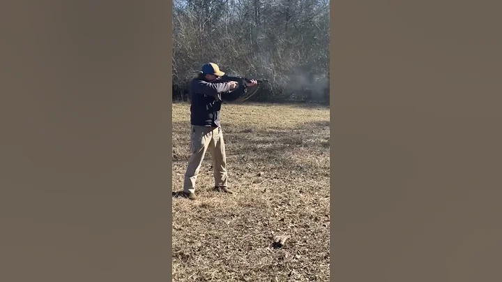 20 Round “Mag Dump” in a M1928A1 Thompson SMG WWII - J&M Spec.