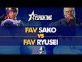 FAV sako (Menat) VS FAV Ryusei (Urien) - VSFighting Loser's Top 12 - CPT 2019