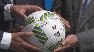 Ｊリーグ放送権２１００億円契約　英社と、ネット配信重点