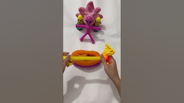 Robot Yelow DragonPop Sound ASMR Creating satisfying POP #asmrsounds #satisfying #relaxing #creative