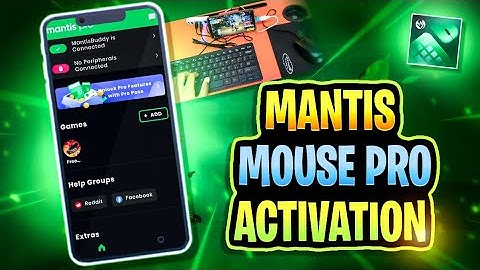 Mantis Mouse Pro Single Phone Activation on all Android Versions | keyboard and mouse in mobile