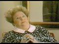 Capture de la vidéo Zinka Milanov About Her Met Career And Tosca (1983)