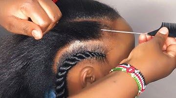 Cant Flat Twist 🚫 Do This *Extensions*