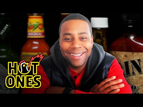 Kenan Thompson Becomes a Card-Carrying Spiceman While Eating Spicy Wings | Hot Ones