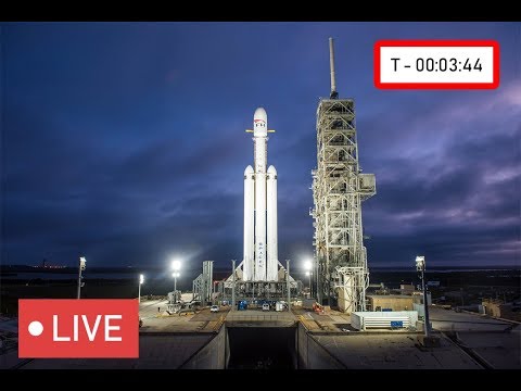 WATCH NOW: SpaceX to Launch Falcon Heavy Rocket at Kennedy Space Center #SpaceX, 5:45pm