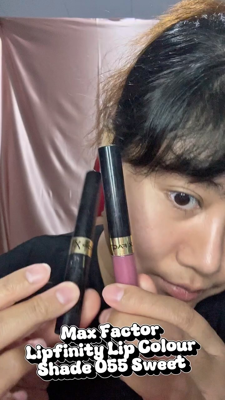 Max Factor Lipfinity – 055 Sweet, Langzeit-Lippenfarbe Mit 24-Stunden-Halt & Gloss-Effekt