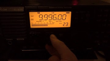RWM Moscow on 9.996 MHz