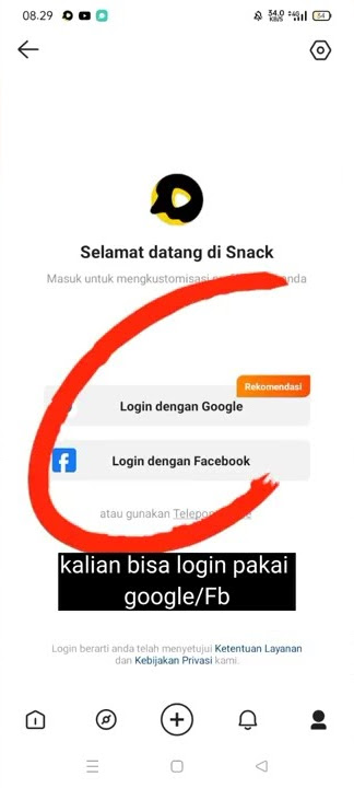 CARA MASUKIN KODE SNACK VIDEO