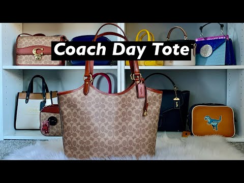 COACH®: Day Tote In Signature Canvas