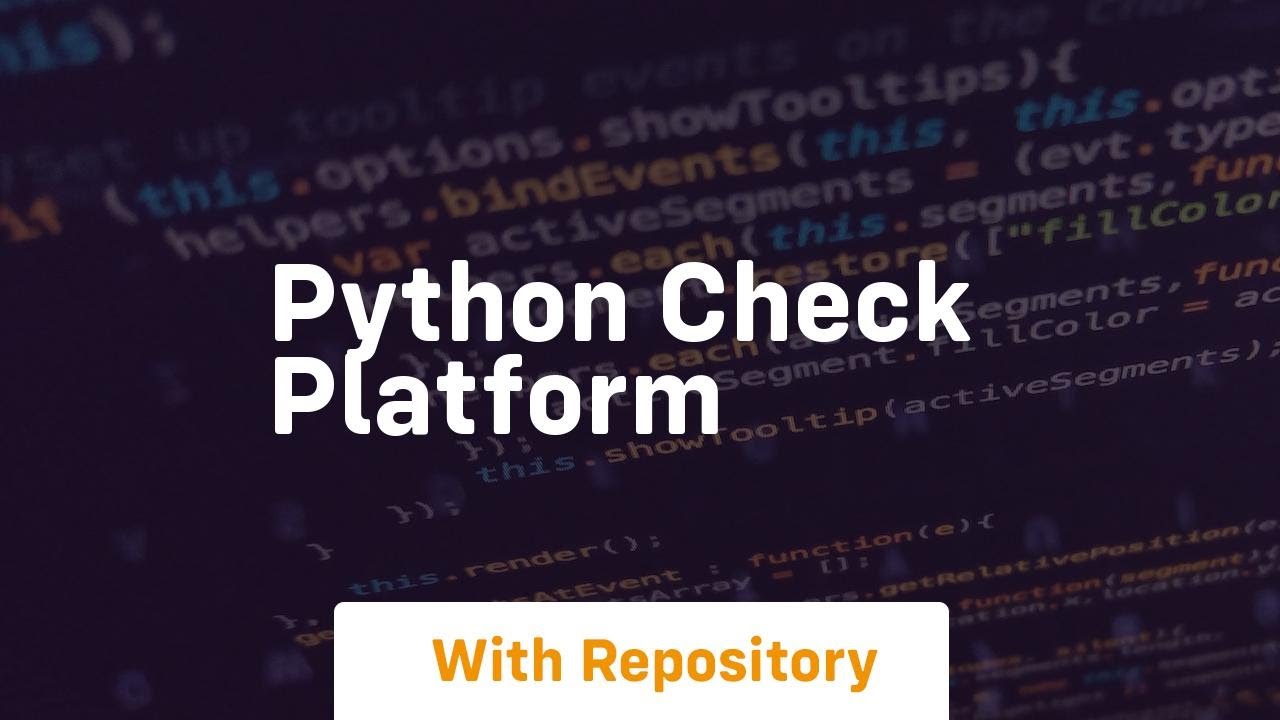 Checker Platform python check platform - YouTube