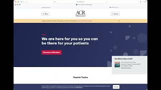 How to Access Activities in the ACR Education Center