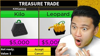 Trading  Kilo To Leopard For 50 Hours- Blox Fruits