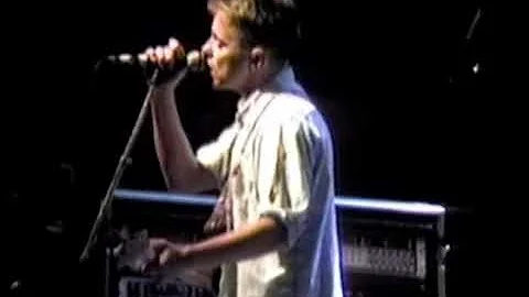 New Order play True Faith for the first time at the Glastonbury Festival 19th June 1987