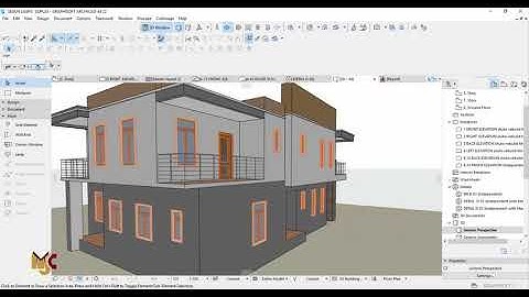 A - Z (PART 5)ARCHICAD MODELING TUTORIAL  #archicad #tutorials