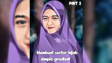 Tutorial Vector Infinite Design (part 3) hijab