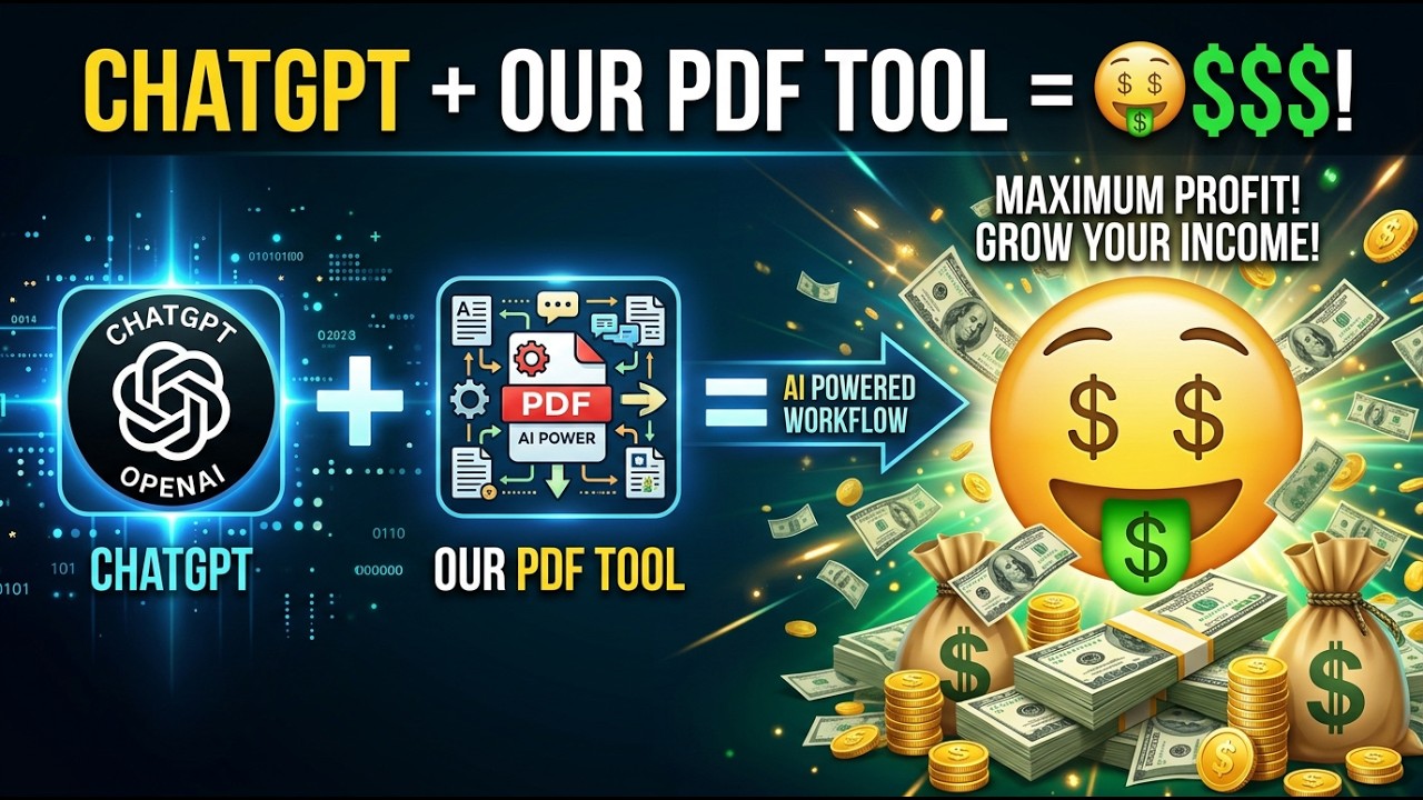 Make Money with ChatGPT + PDF Tool (Step-by-Step AI Side Hustle 2026 ...