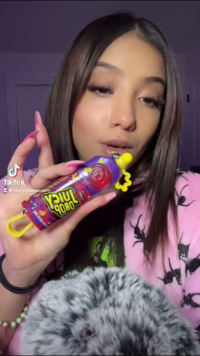 ASMR| Candy 🍭 #juicydroppop #asmr #mouthsounds #candy #candyasmr