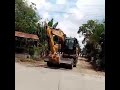 CAT M315D2 Wheel Excavator Moving