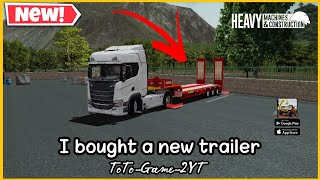 My new trailer on Heavy Machines and Construction Simulator/Mission 16 #heavymachinesandconstruction screenshot 4