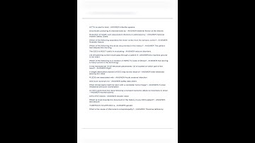 ABRET Practice Exam Part 1 2023 2024 Questions and Answers 100% Correct