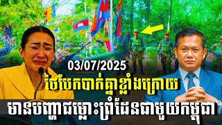 បទវិភាគ: ថៃបែកបាក់គ្នាខ្លាំងក្រោយមាន បញ្ហាជម្លោះព្រំដែនជាមួយកម្ពុជា